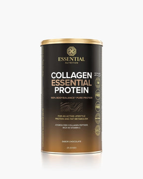 Collagen Essential Protein Chocolate Lata 510g | 25 doses