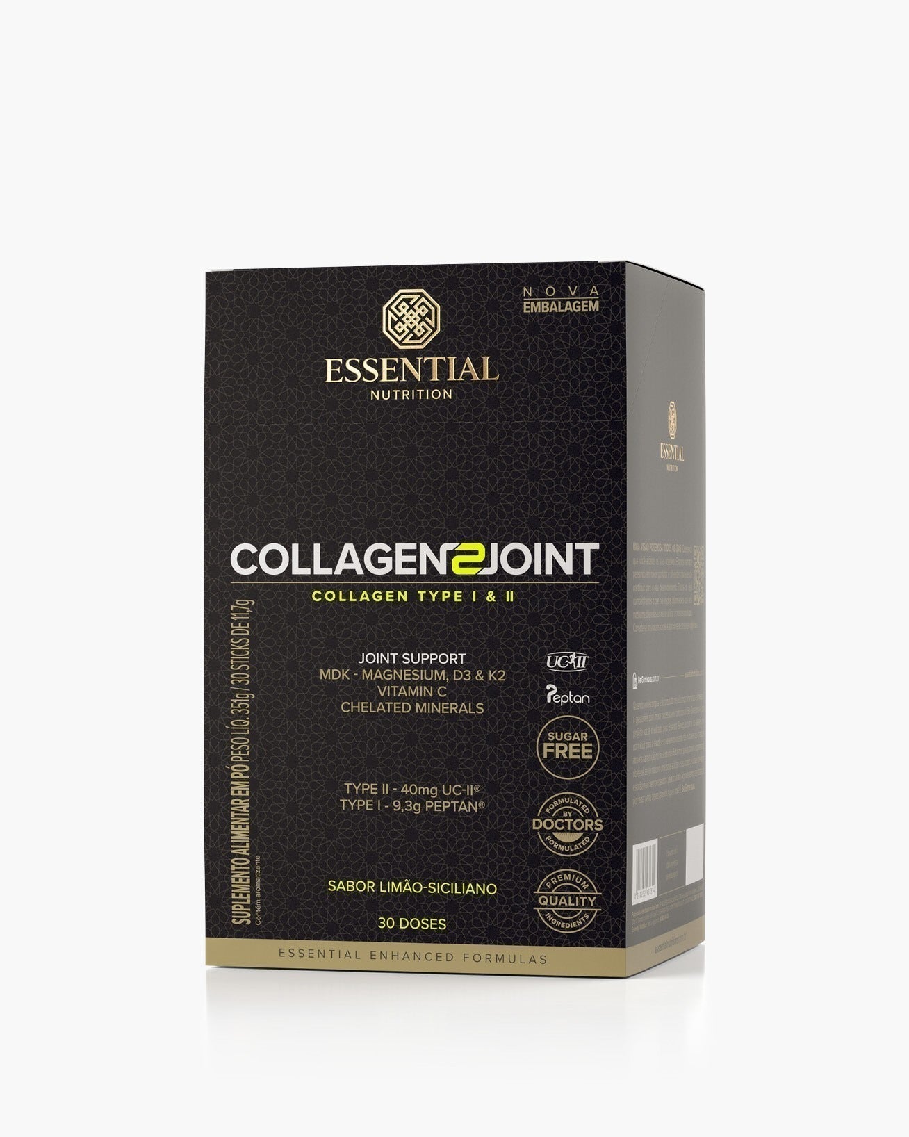 Collagen 2 Joint Limão-siciliano Box 351g | 30 sachês